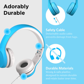 LilGadgets Connect+ soft padding provides all-day comfort during lessons
