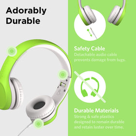 LilGadgets Connect+ 93 dB volume limit protects young ears at home and school