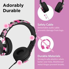 LilGadgets braided cable detail showing reinforced cord for durability and tangle resistance