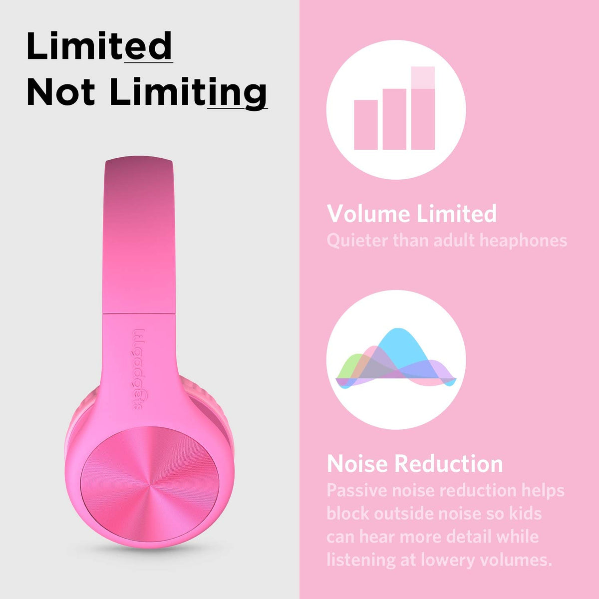 LilGadgets in-line microphone visible for clear voice chats