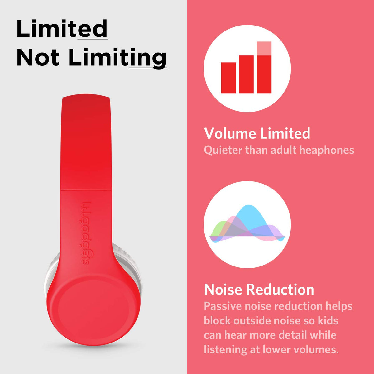 Connect+ volume limited to 93 dB for kid listening