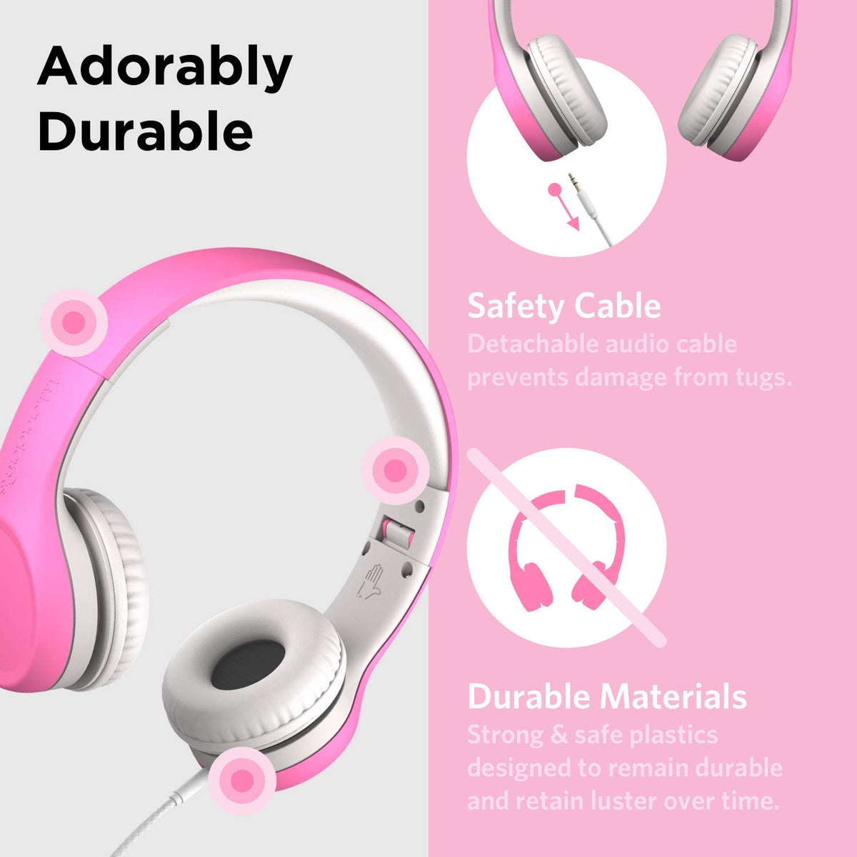 LilGadgets SharePort jack close-up enabling easy shared listening among kids
