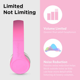 LilGadgets soft ear cushion detail providing comfortable passive noise reduction