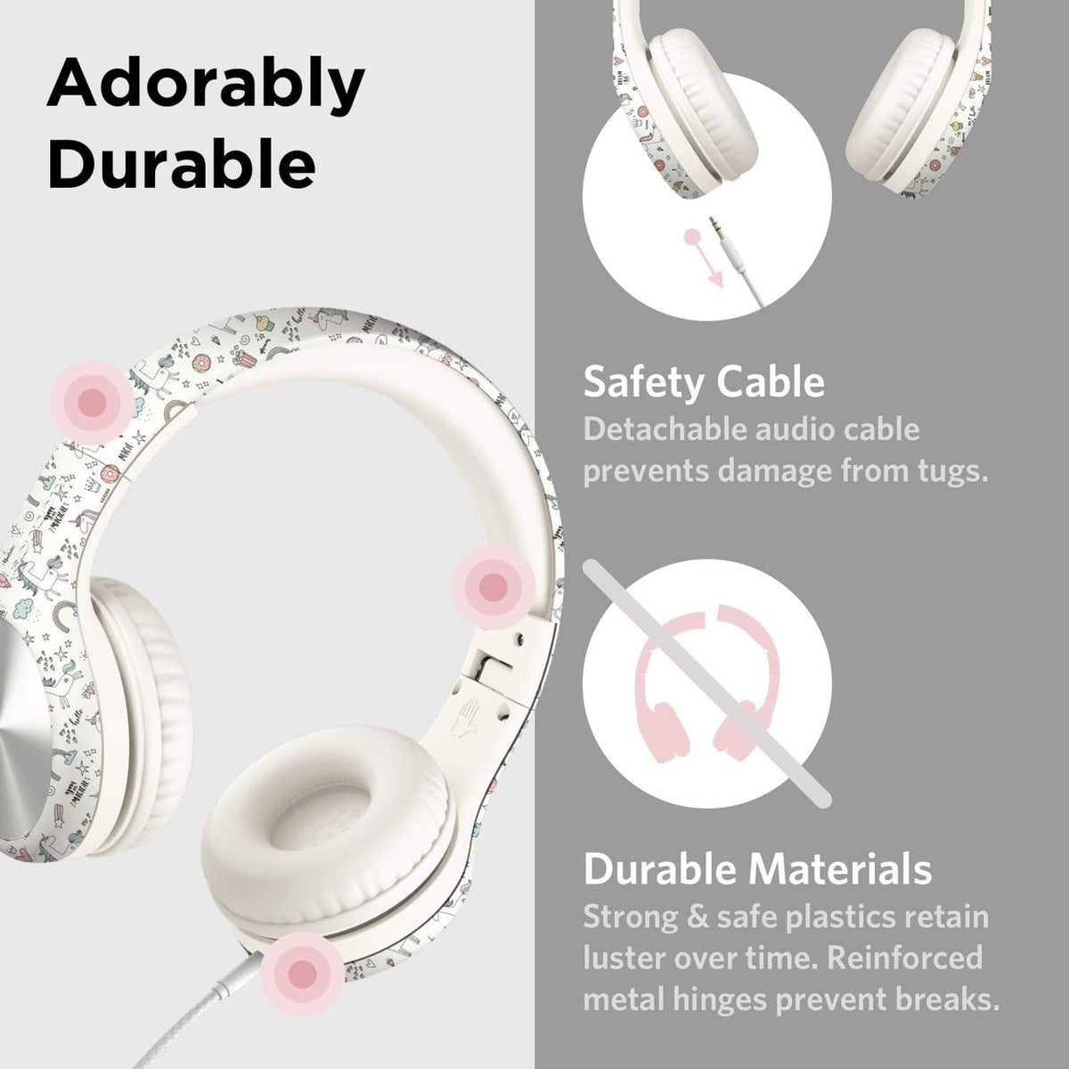LilGadgets metal extender detail showing adjustable secure sizing