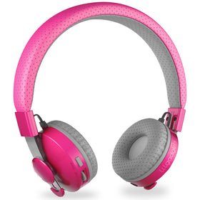 LilGadgets Untangled Pro front view showing compact pink design and controls