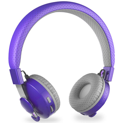 LilGadgets Untangled Pro front view showing purple finish and compact design for travel