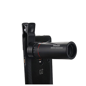 LIMENG 99x99 monocular Bak-4 prism delivers sharp, edge-free viewing.