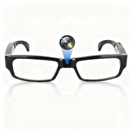 Limiete front view showing discreet camera and natural eyewear look for stealth recording
