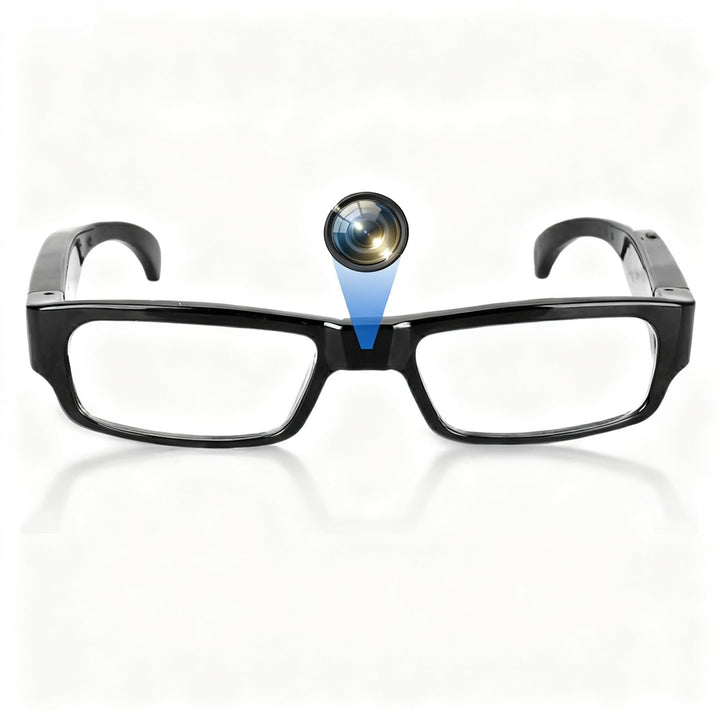 Limiete front view showing discreet camera and natural eyewear look for stealth recording