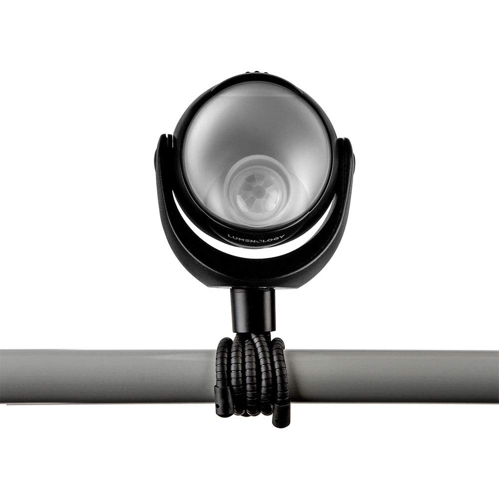 Limitless Innovations Lumenology magnet mounted to car hood for quick automotive lighting benefit
