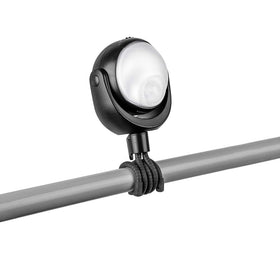 Limitless Innovations Lumenology tripod wrapped around post for versatile mounting benefit
