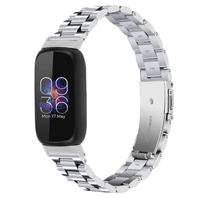 Limque Inspire 3 metal band close-up with premium stainless steel finish for comfortable fit