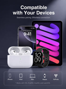 Limucc AirPods Pro pocket-sized case fits easily in a pocket or bag.