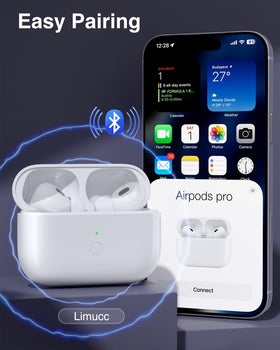 Limucc AirPods Pro case pocket-sized and travel-ready for on-the-go charging.