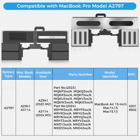 LINGCI A2797 battery capacity specification supports extended on-the-go use.