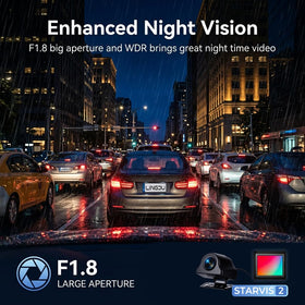 LINGDU LD4K Max ADAS and BSD support safer lane changes