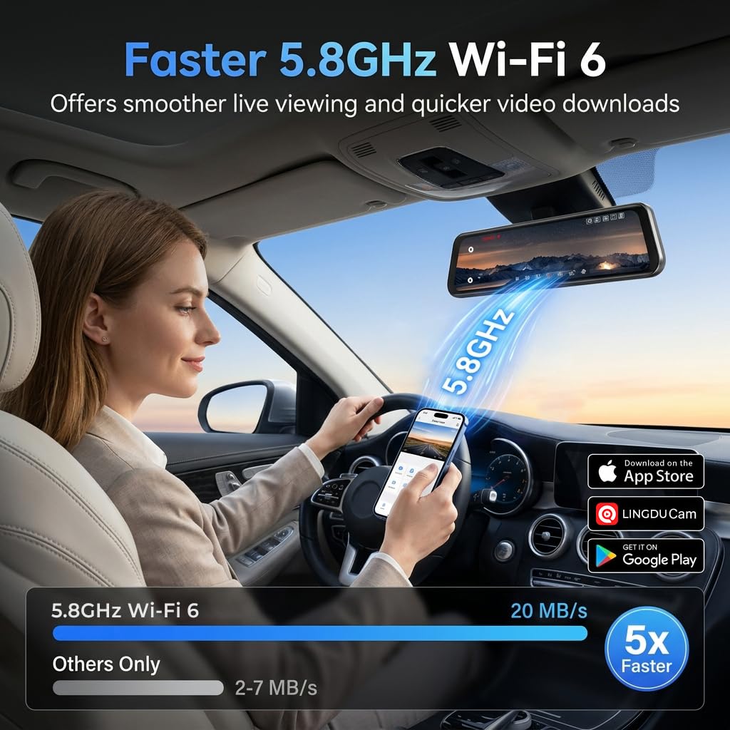 LINGDU LD4K Max loop recording for continuous footage management