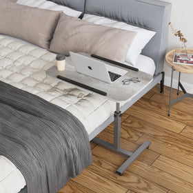 LINGMI bedside overbed table used for meals and meds adding convenience in recovery