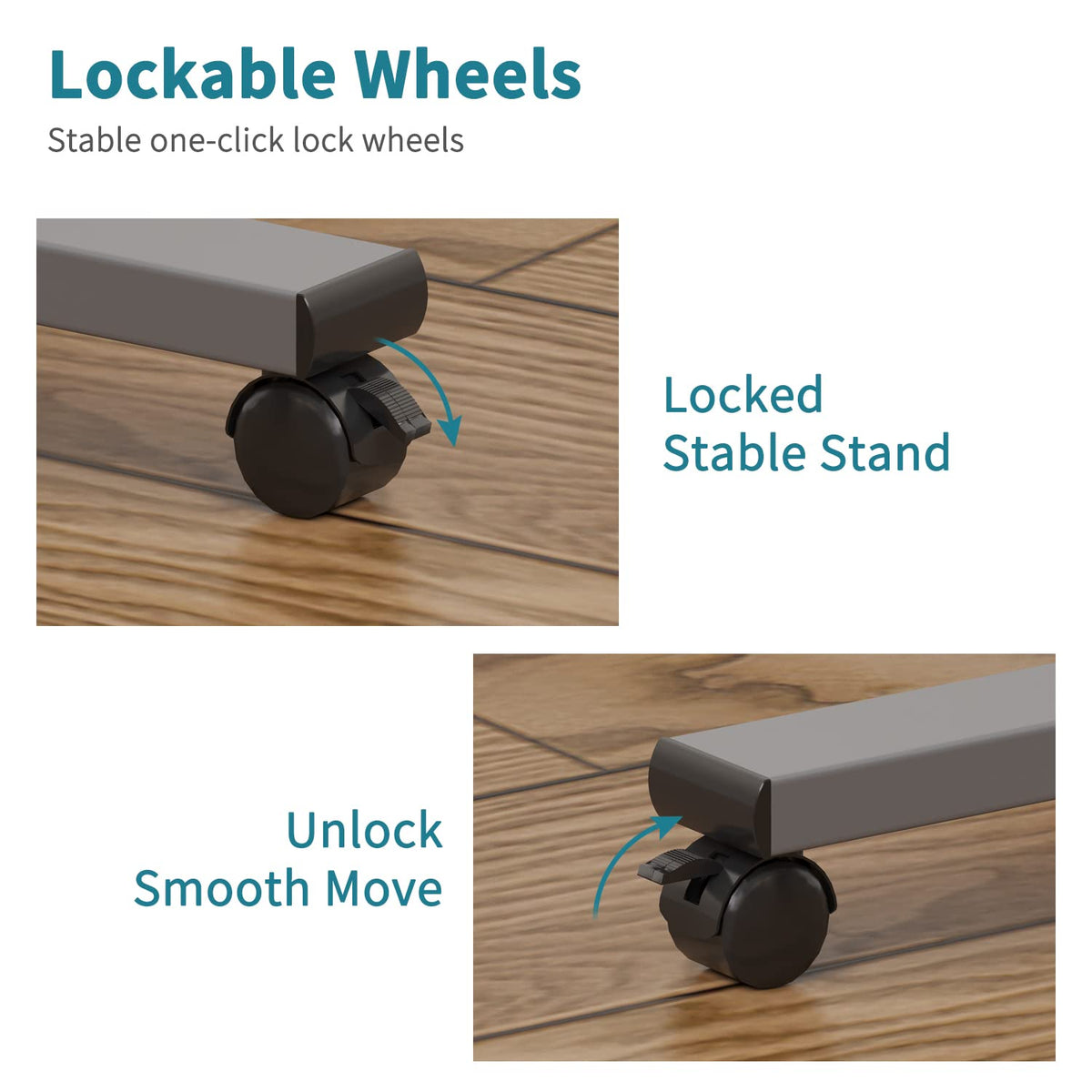 LINGMI dual edge stoppers preventing laptop slide and securing devices during tilt