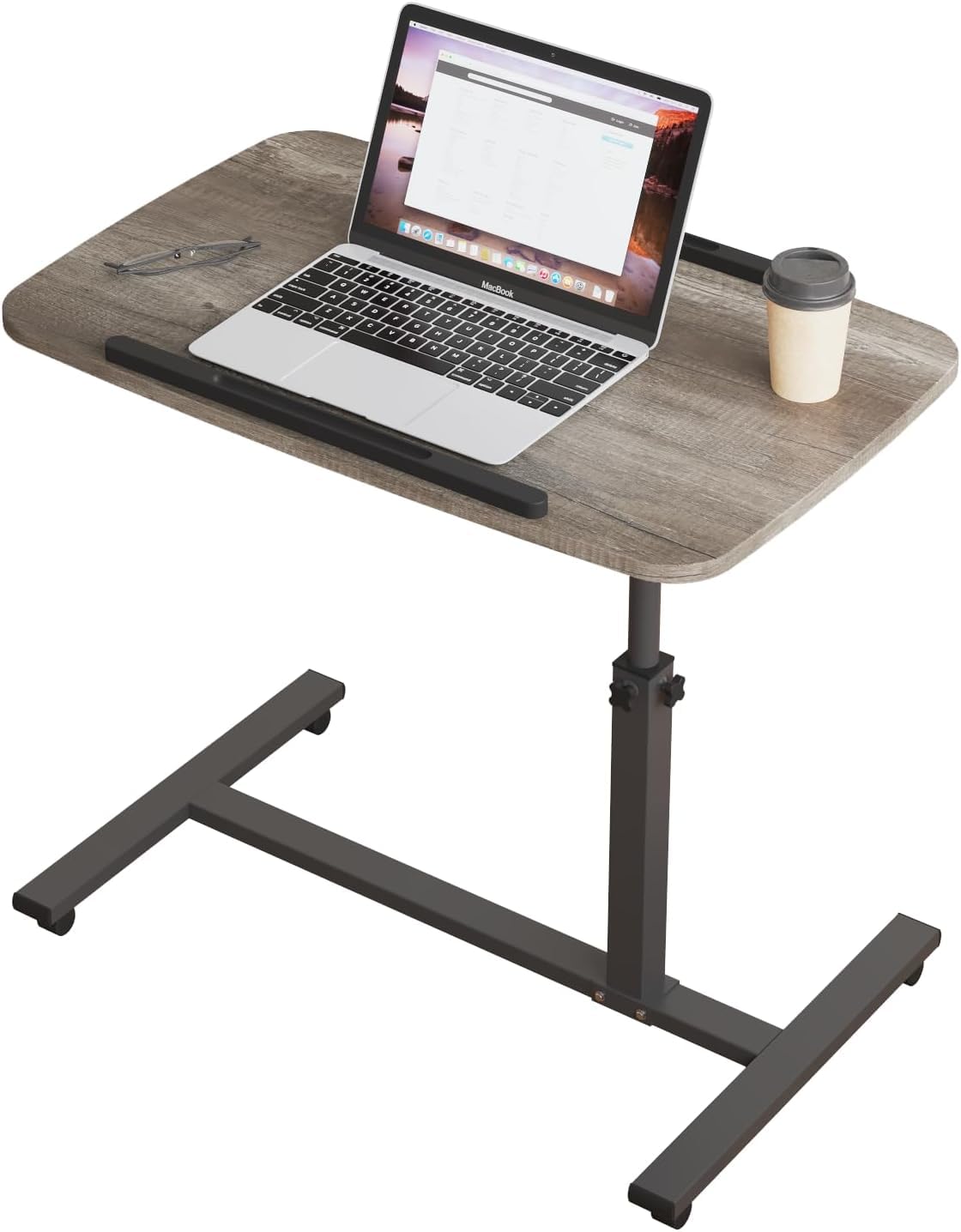 LINGMI mechanism showing tilt and rotation enabling ergonomic viewing angles