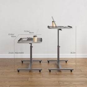 LINGMI caster with lock engaged for stable placement and safe stationary use