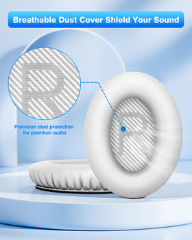 Link Dream ear pads for Bose QC35 II, demonstration of improved noise seal