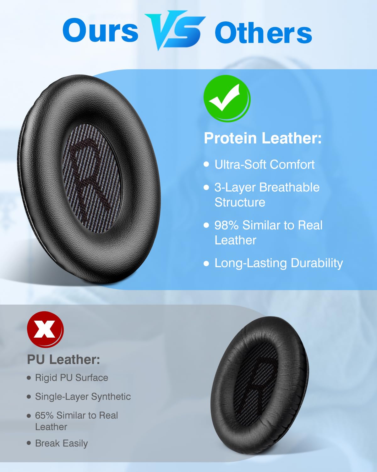 Link Dream ear pads easy installation demo for quick replacement