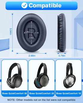 Link Dream replacement ear pads with soft protein leather for all-day wear.