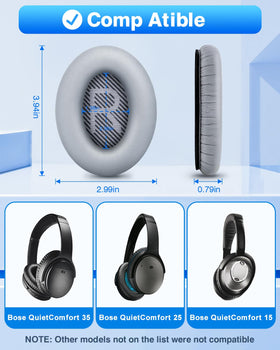 Link Dream soft protein leather ear pads provide durable, long-lasting comfort