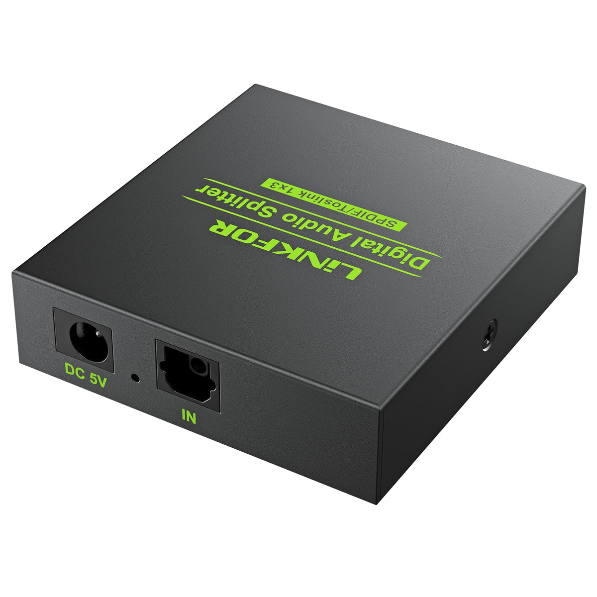 LiNKFOR complete-kit image displays bundled optical cable for ready setup