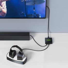 LiNKFOR 1x3 setup with PS3 and Blu-ray ready for immersive digital surround