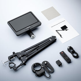 178-degree viewing angle on large display reduces eye strain during inspection.
