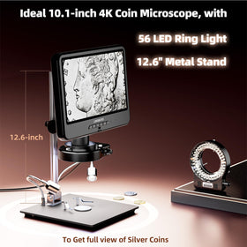 4K video with audio captures precise repair demonstrations.