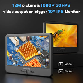 LINKMICRO LM210 3D lighting system reveals fine textures and engravings.