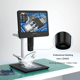 LinkMicro LM249MS HDMI and USB outputs expand viewing to external monitors or PCs.