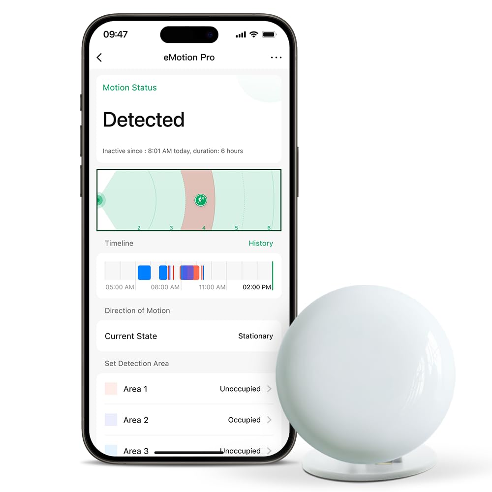 LinknLink eMotion Pro presence detector front view improves automation accuracy