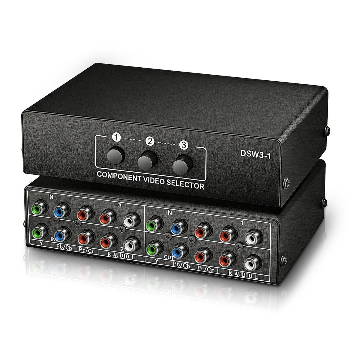Linkstyle 3-in-1 Out box front view for compact setup and quick access.