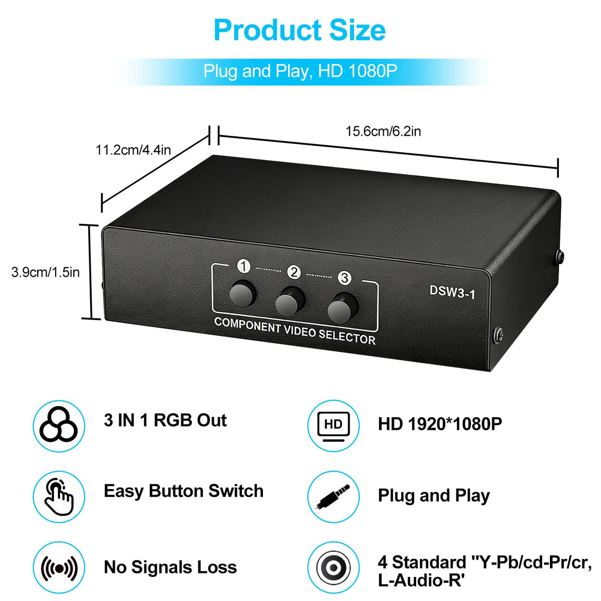 Linkstyle 3-in-1 Out in living room setup enabling seamless console switching.