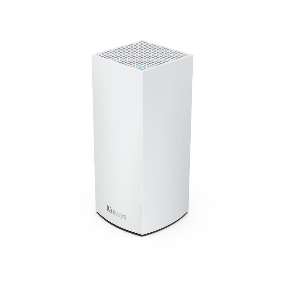 Linksys Atlas 6 router front view for fast, reliable home WiFi setup.