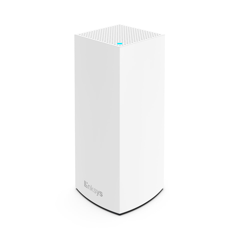 Linksys Atlas Pro 6 router front view delivering fast, reliable WiFi across the home