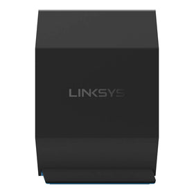 Linksys E8450 AX3200 router side view highlighting slim design