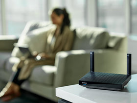 Linksys Hydra Pro 6 mesh setup screen illustrating quick installation steps.