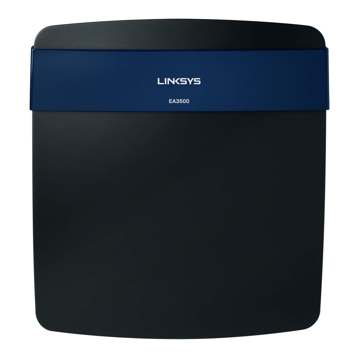 Linksys LNKEA3500 router back ports highlighting WAN, LAN, and USB for flexible connectivity.