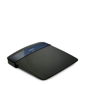 Linksys LNKEA3500 router USB ports enabling quick external storage sharing.