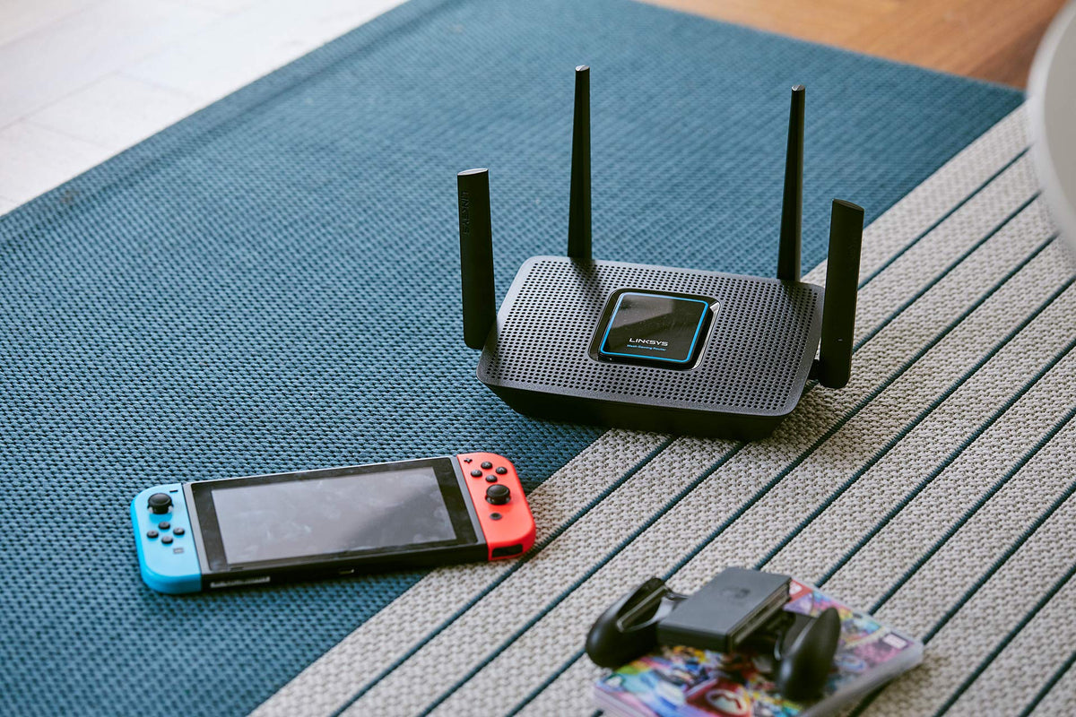 Linksys MR9000 family room usage with multiple devices connected