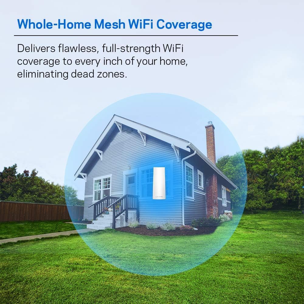 Linksys Velop fast Wi-Fi performance for multiple devices