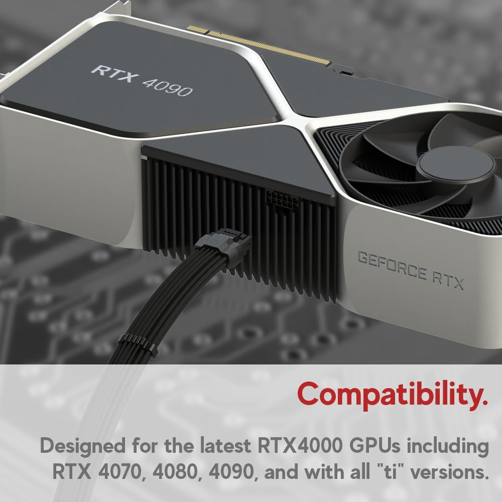 Direct PSU-to-GPU connection minimizes clutter and improves power delivery.