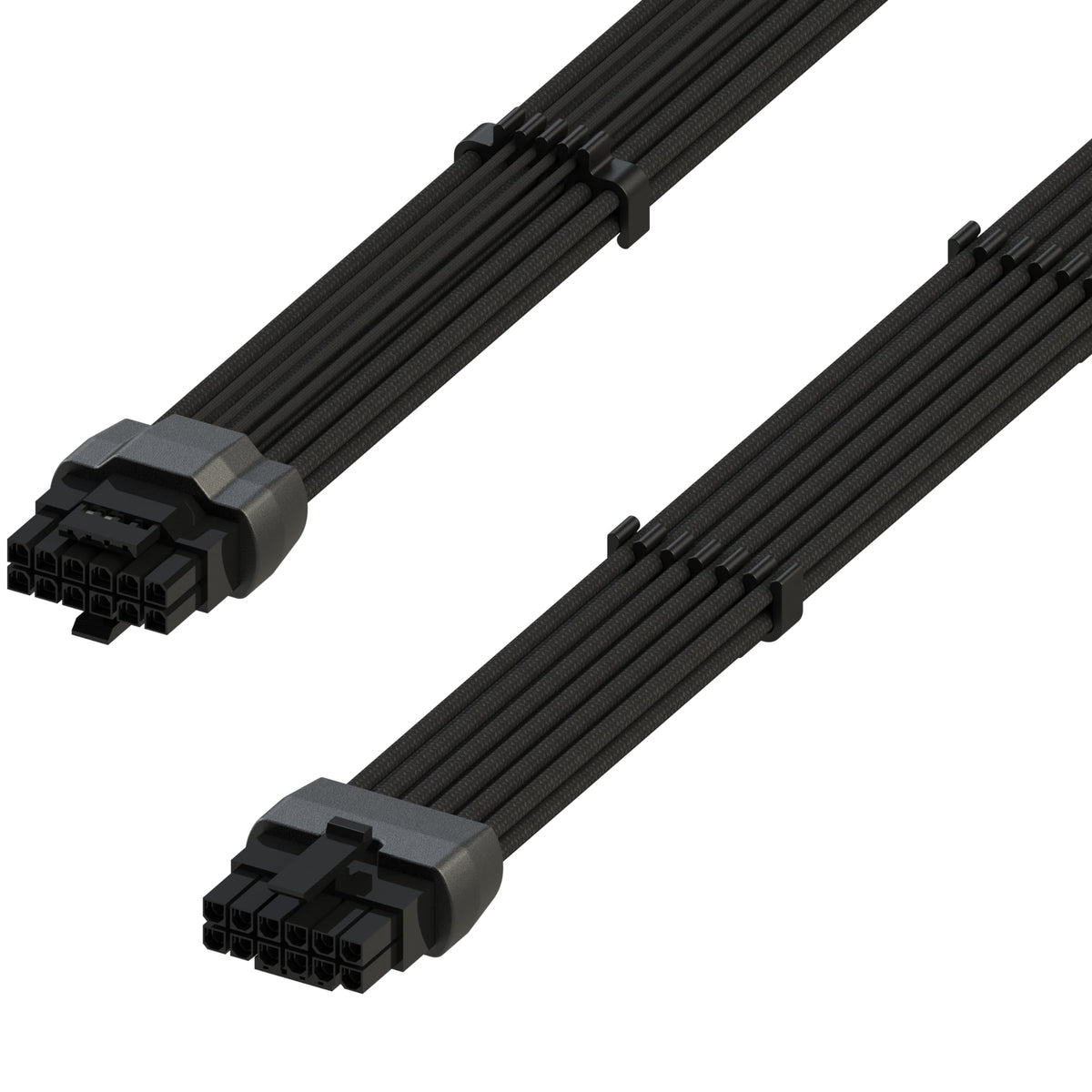 LINKUP 12VHPWR cable, straight 70 cm, clean power delivery for high-end GPUs.