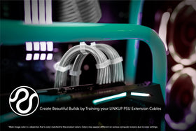 LINKUP AVA 4+4 CPU power cable supports flexible motherboard power routing