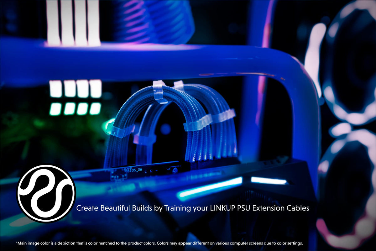 LINKUP AVA 6+2 GPU cables enabling robust graphics power